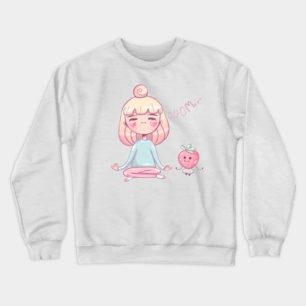 Yoga Crewneck Sweatshirt by Alina.soul.notes